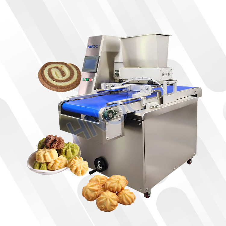 3 Color Chocolate Chip Extruder Biscuit Mold Automatic Fortune Cookie Machine Trade