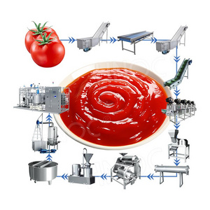 HNOC Tomato Canning Production Line Small Tomato Sauce Process Line Tomato Ketchup Process Machine