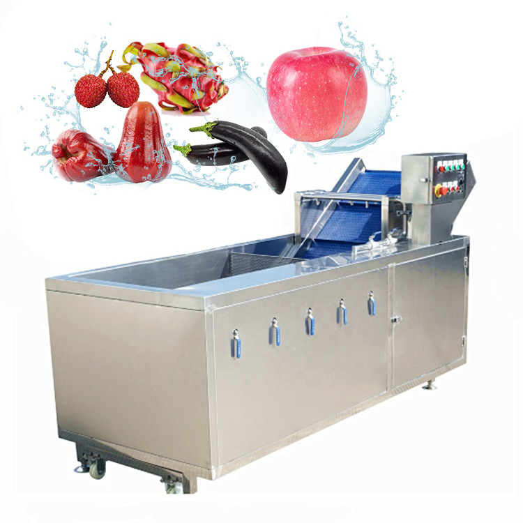 Automatic Dragon Fruit Strawberry Date Passion Mango Washer Dried Fruit Fig Corn Kernel Washing Machine