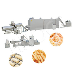 HNOC Automatic Snack Make Extrude Machine Mini Puff Corn Chip Production Line Puffed Rice Production Machine