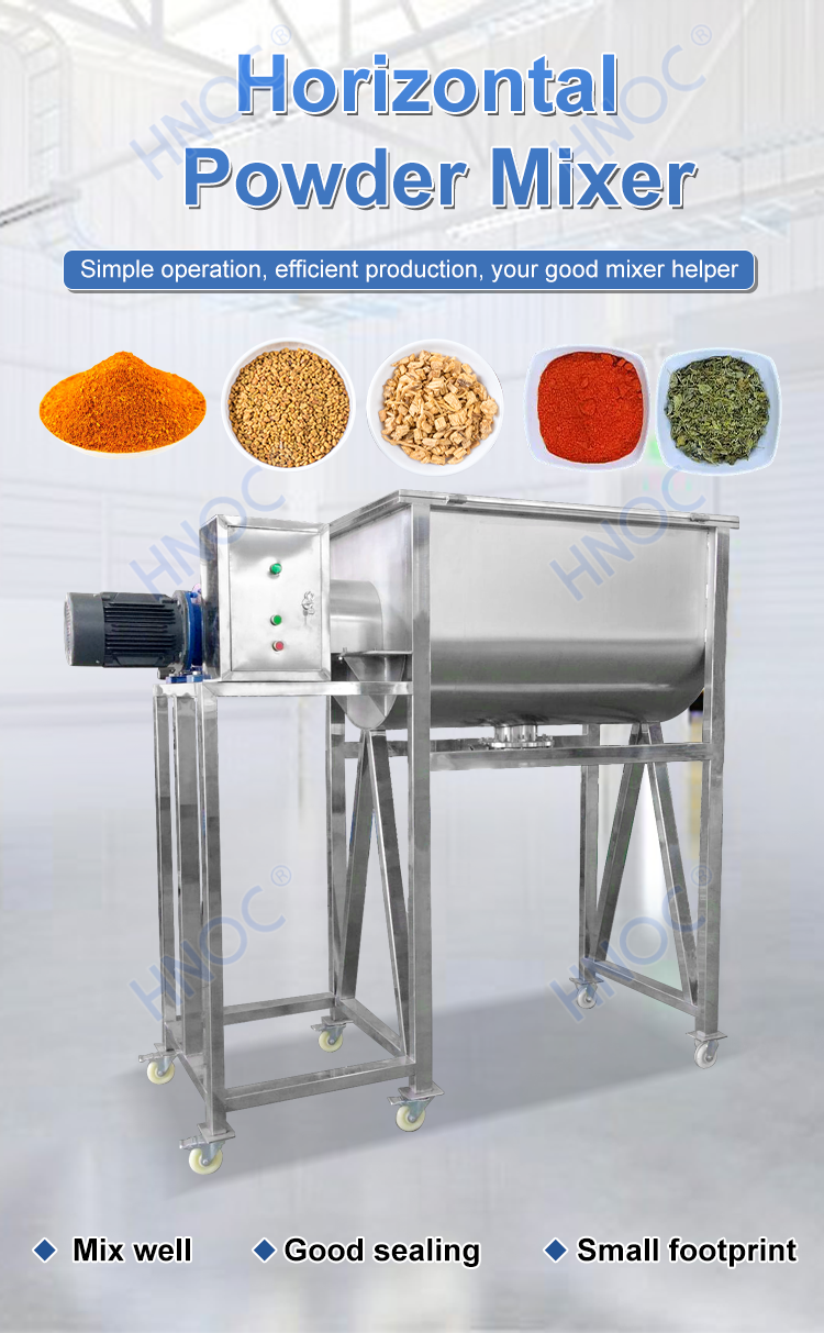 Small Double Helical Ribbon Type Blender 100l Dry Powder Mixer Mix Machine Mezcladora De Polvo