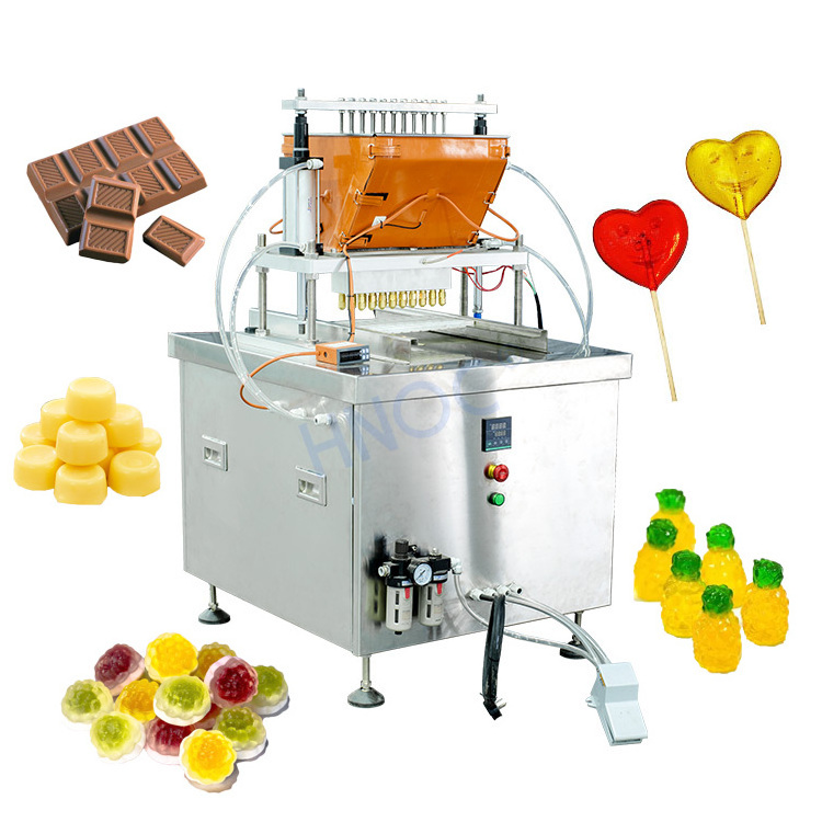 Toffee Lollipop Jelly Sweet Manufacture Soft Candy Make Mini Small Chocolate Depositor Machine Price For Candy