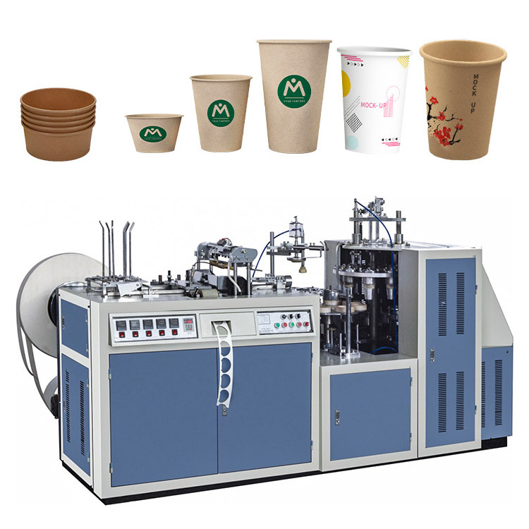 High speed 100pcs/min paper cup machine automatic disposable paper bowl cup making machine