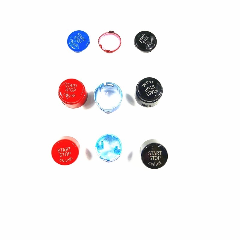 Car Styling Engine Start Stop Switch  Button Sticker cover For E chassis E39 E46 E34 X Z series