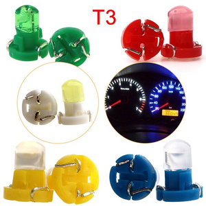 T3  COB SMD  Car Vehicle Instrument Dashboard Map Warning Indicator Interior LED Lights 12V doordash light