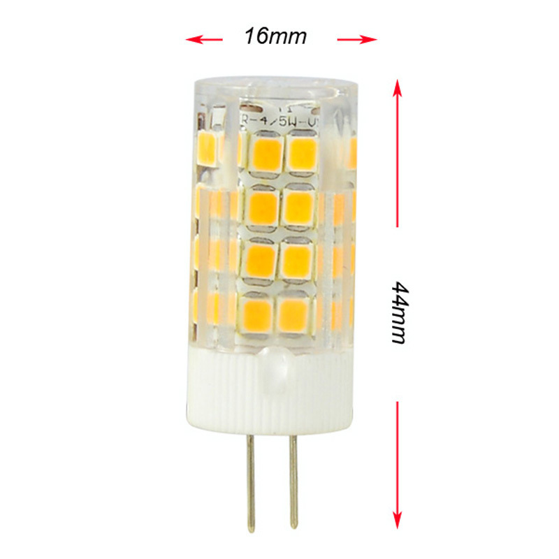 Super bright AC110v 220V e12 E14 G9 G4 7W LED Bulb Mini Corn Light 51 SMD 2835 Chip foco led