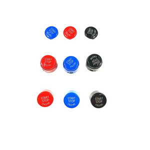 Car Styling Engine Start Stop Switch  Button Sticker cover For E chassis E39 E46 E34 X Z series