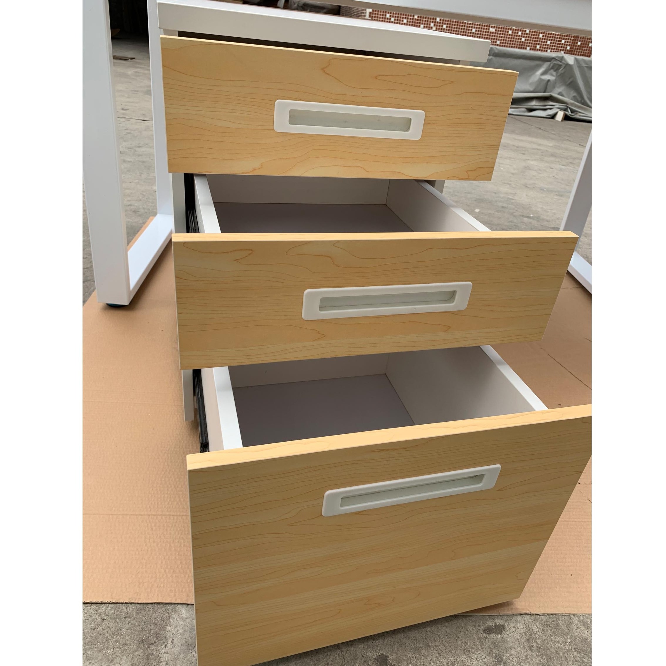 Office furniture Equipment for wooden file cabinet steel cabinet / book cupboard 3 Drawer Mobile Pedestal