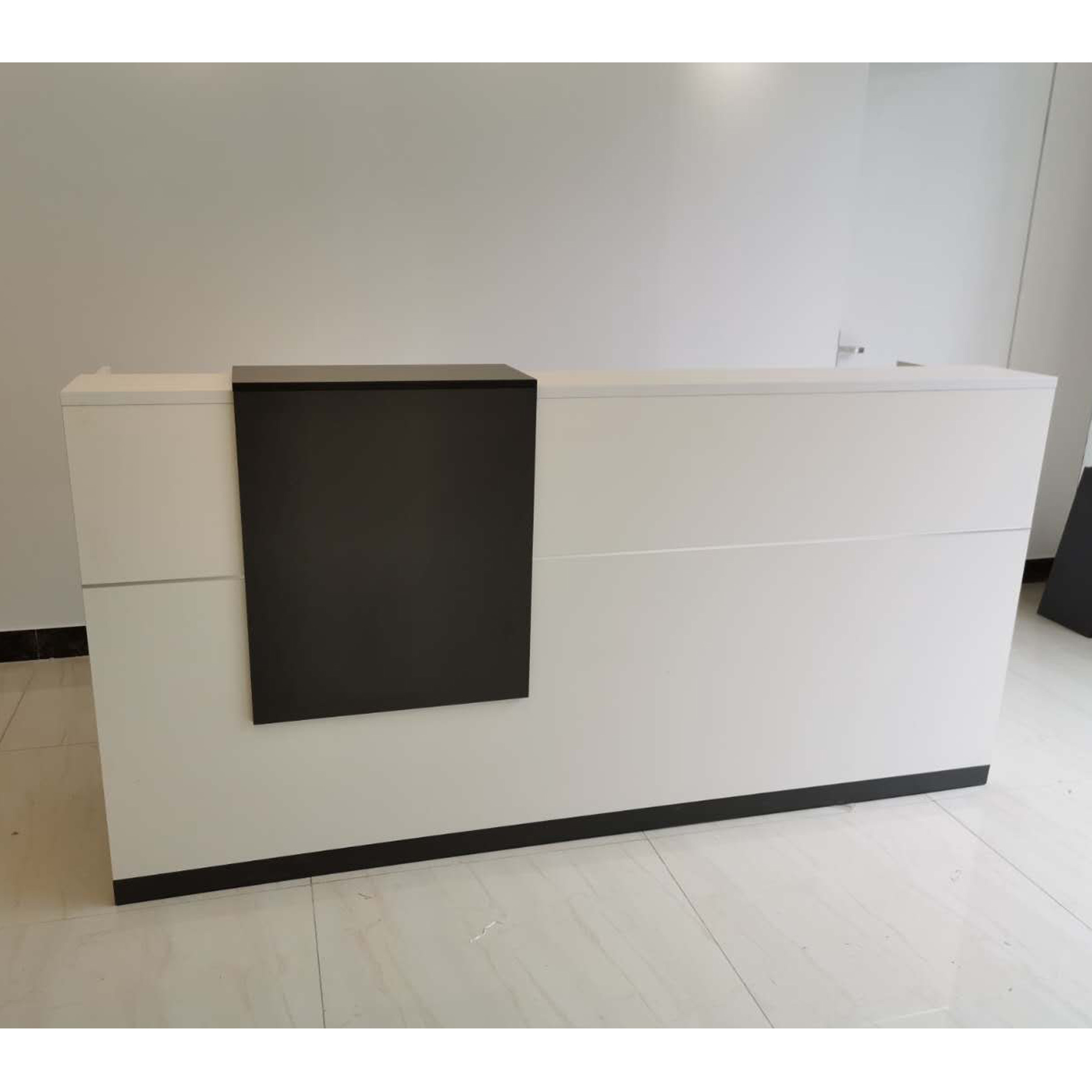 Modern Counter Front Desk for Hospital Hotel office white small salon reception desk counter desk