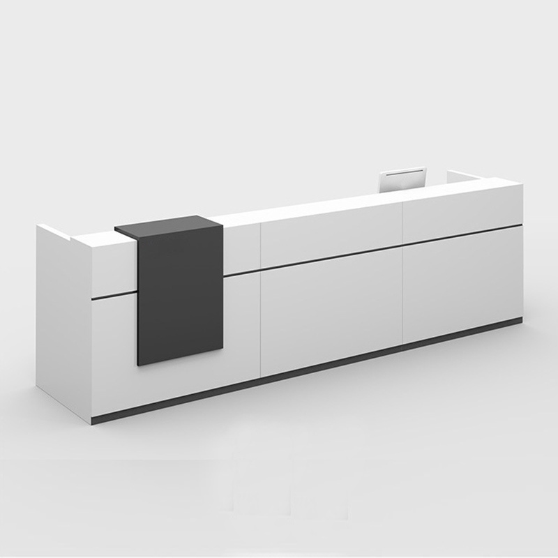 Modern style manufacturer cheap reception desk office white reception desk