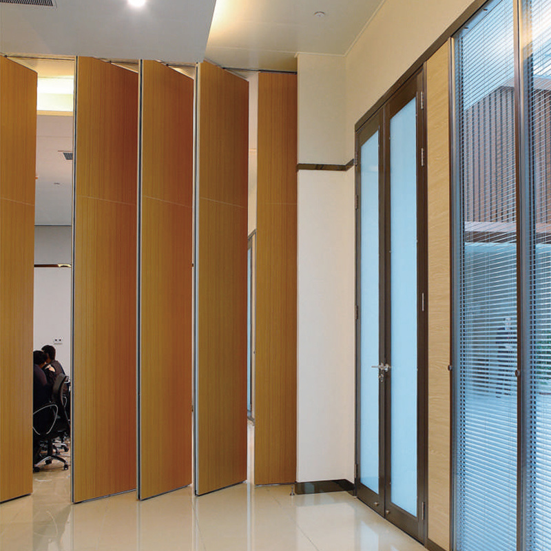 Customized Movable Office Operable Partition Wall Soundproof Folding Meeting Room Partition Wall Divider Movable Office Wall