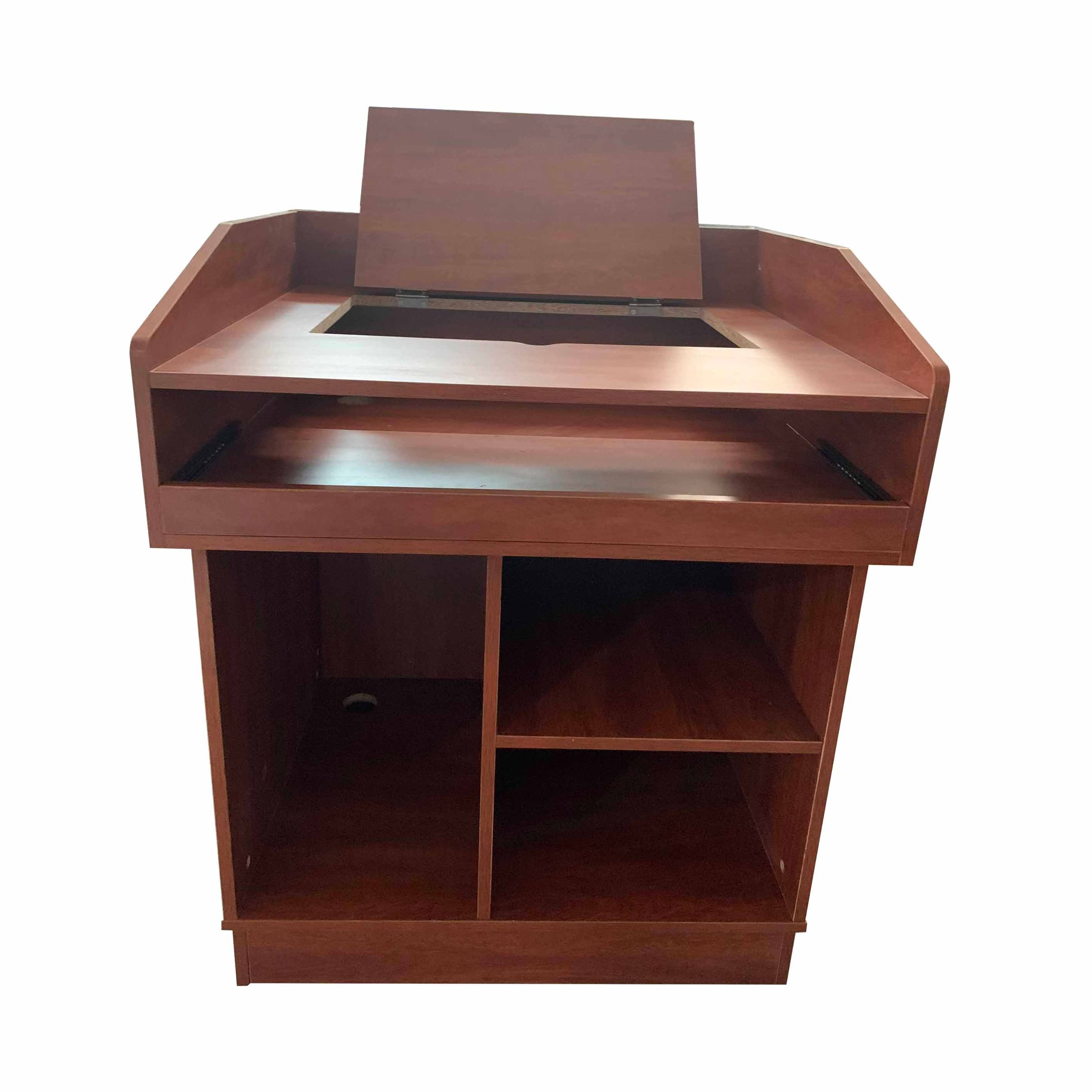 Classic wooden pulpits and podiums for church floor-standing speech podium lectern conference presentations podium