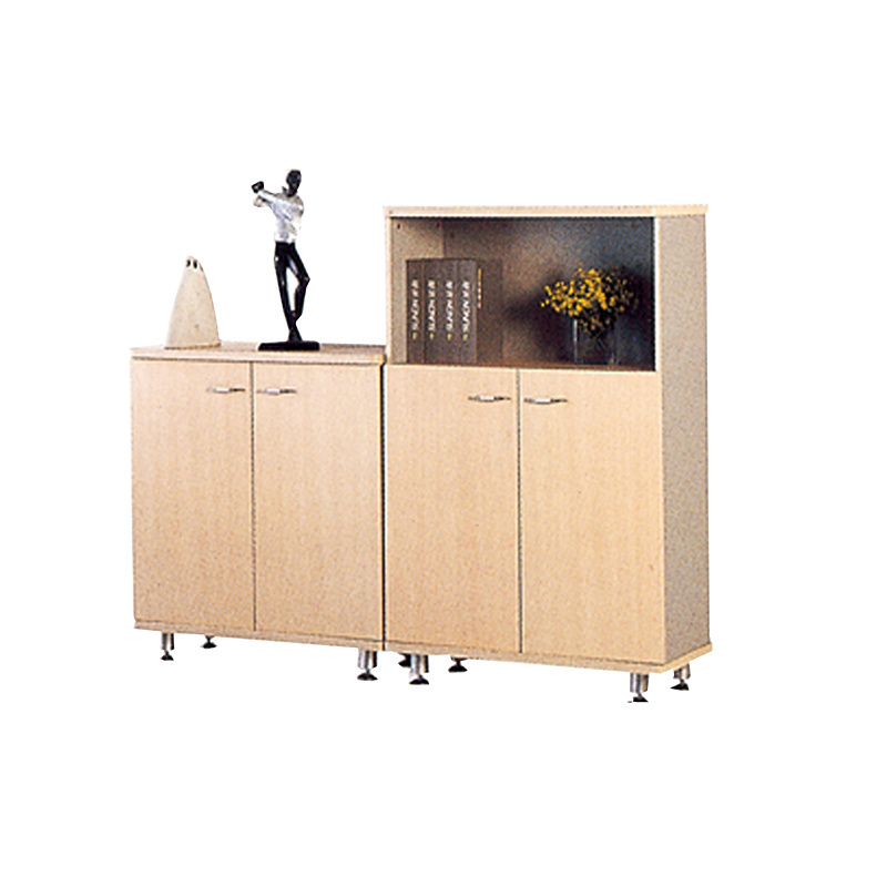 Factory Direct Selling Office Filing Cabinets Wooden Panel Pedestal Credenza Movable Three Drawer Cabinet With Lock