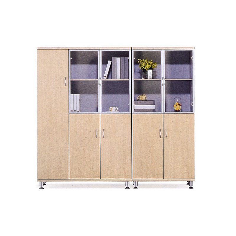 Factory Direct Selling Office Filing Cabinets Wooden Panel Pedestal Credenza Movable Three Drawer Cabinet With Lock