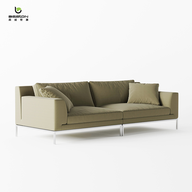 Wholesale Custom Green Office Couch Leather Sofa 1 2 3 Seater Waiting Room Sofa Modern Furniture Office Sofa