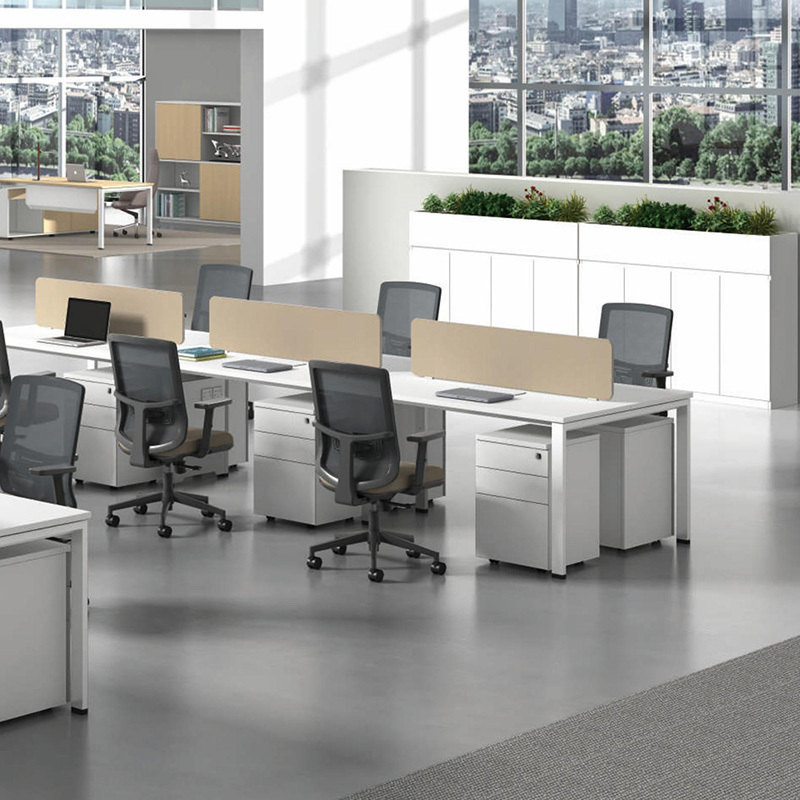 Wholesale Modular Office Partition Call Center 2 4 6 Person Office Desk Modern 6 Seater Office Desk Workstation