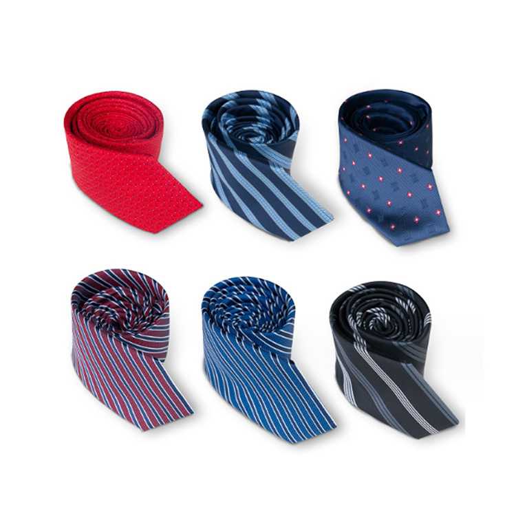 Wholesale Custom High Quality Personalized Silk  Necktie Fabric Woven Neck Ties Men's Tie