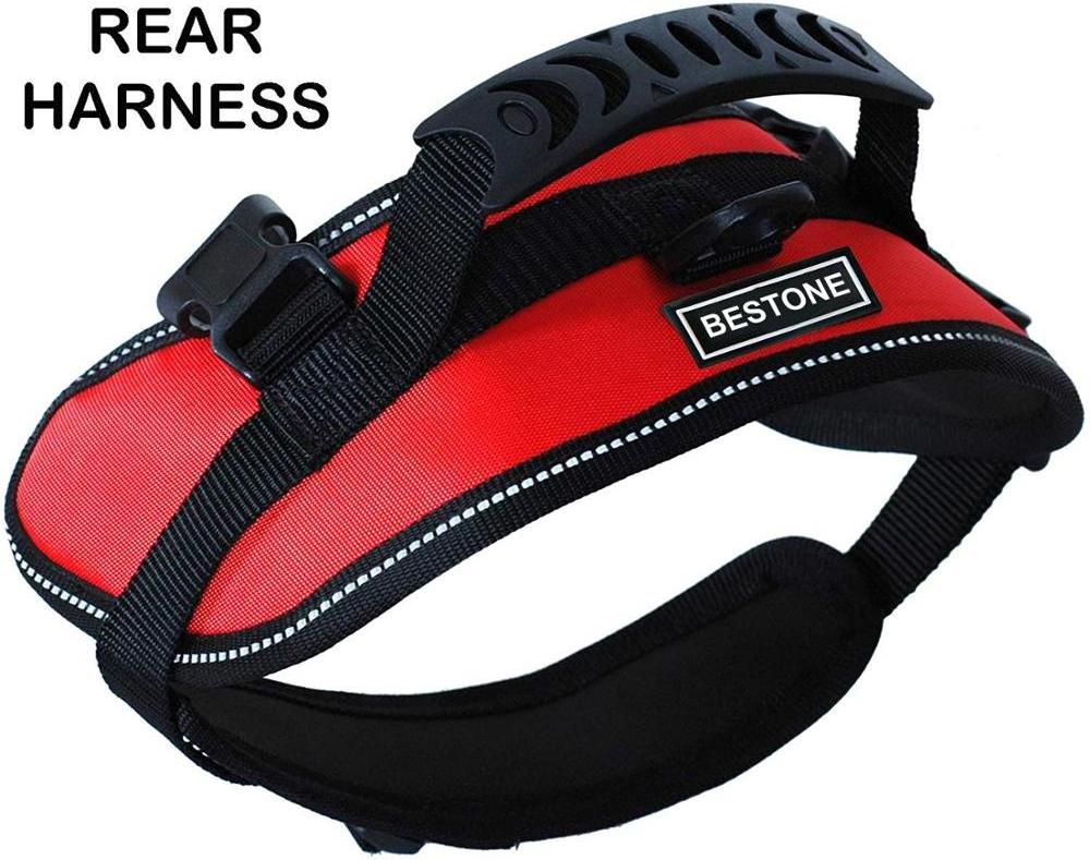 Multi-Functional Designed for Front Rear Full-Body Supporting Dog Lifting Dog Harness Vest for Older, Injured or Recovering Dogs