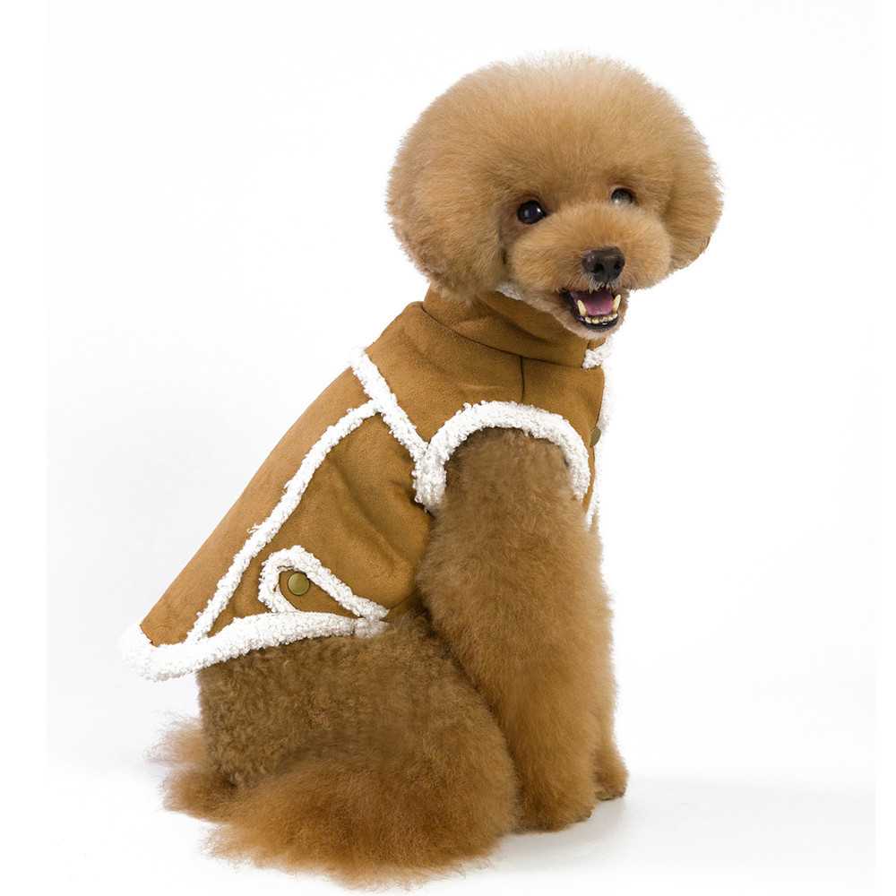 Wholesale Custom Soft Fleece Boutique Pet Dog Clothes For Winter Pet Coat