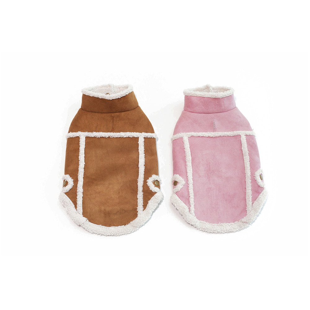 Wholesale Custom Soft Fleece Boutique Pet Dog Clothes For Winter Pet Coat