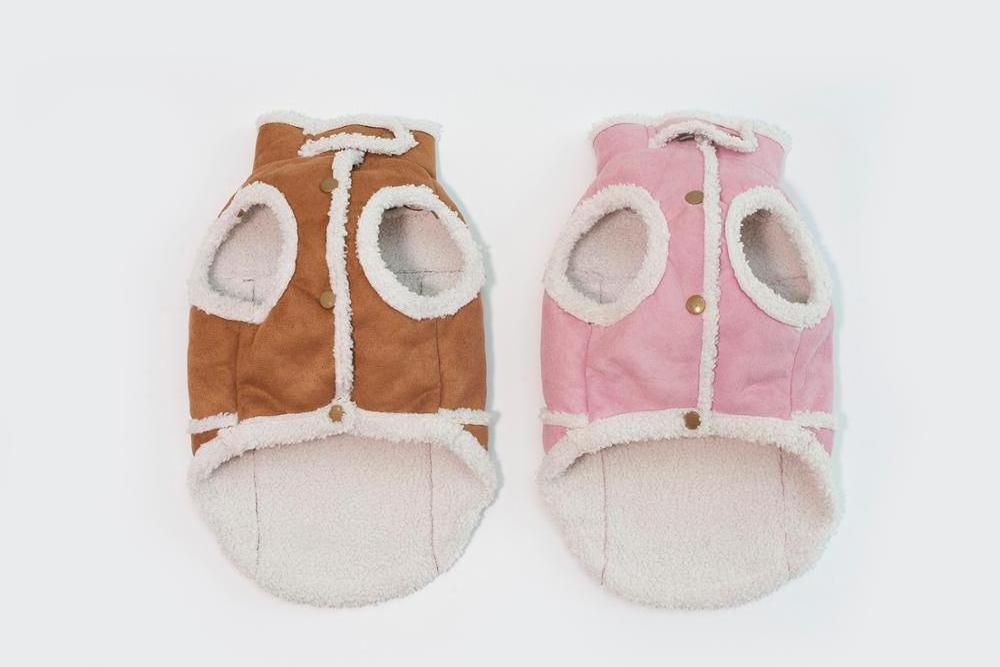 Wholesale Custom Soft Fleece Boutique Pet Dog Clothes For Winter Pet Coat