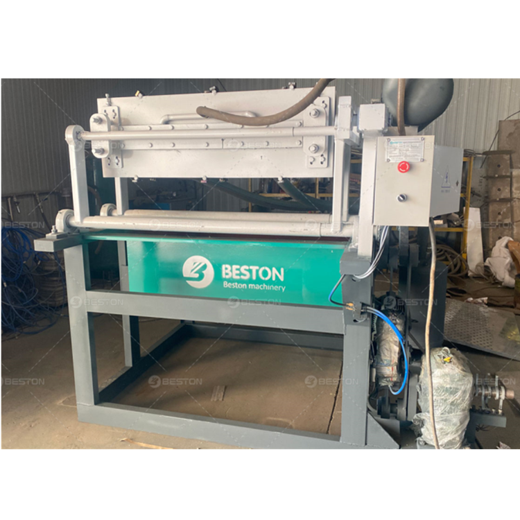 Beston Group BTF1-3 800 - 1000 pcs/h Paper Egg Tray Making Machine Shipped to Congo