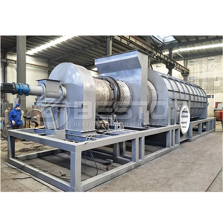 Beston Group Rice Hull Carbonization Furnace Stove BBQ Carbon Production Machine Rice Husk Charcoal Making Machine