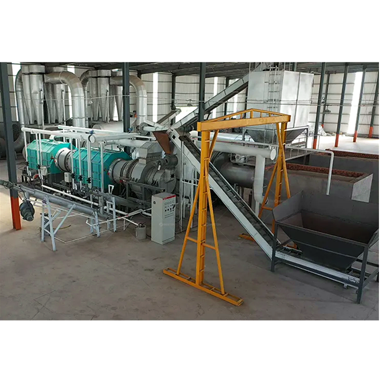 Beston Group Biomass Recycling BST-10 1t/h Continuous Coconut Shell Charcoal Making Machine to Shisha Charcoal Activated Carbon