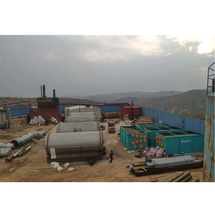 Fully Continuous Waste Tyre Pyrolysis Plant Rubber Pyrolysis Machine