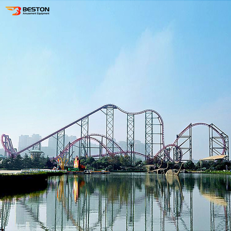 China Supplier Beston Rides 16 Seats Roller Coaster For Sale Spinning Roller Coaster