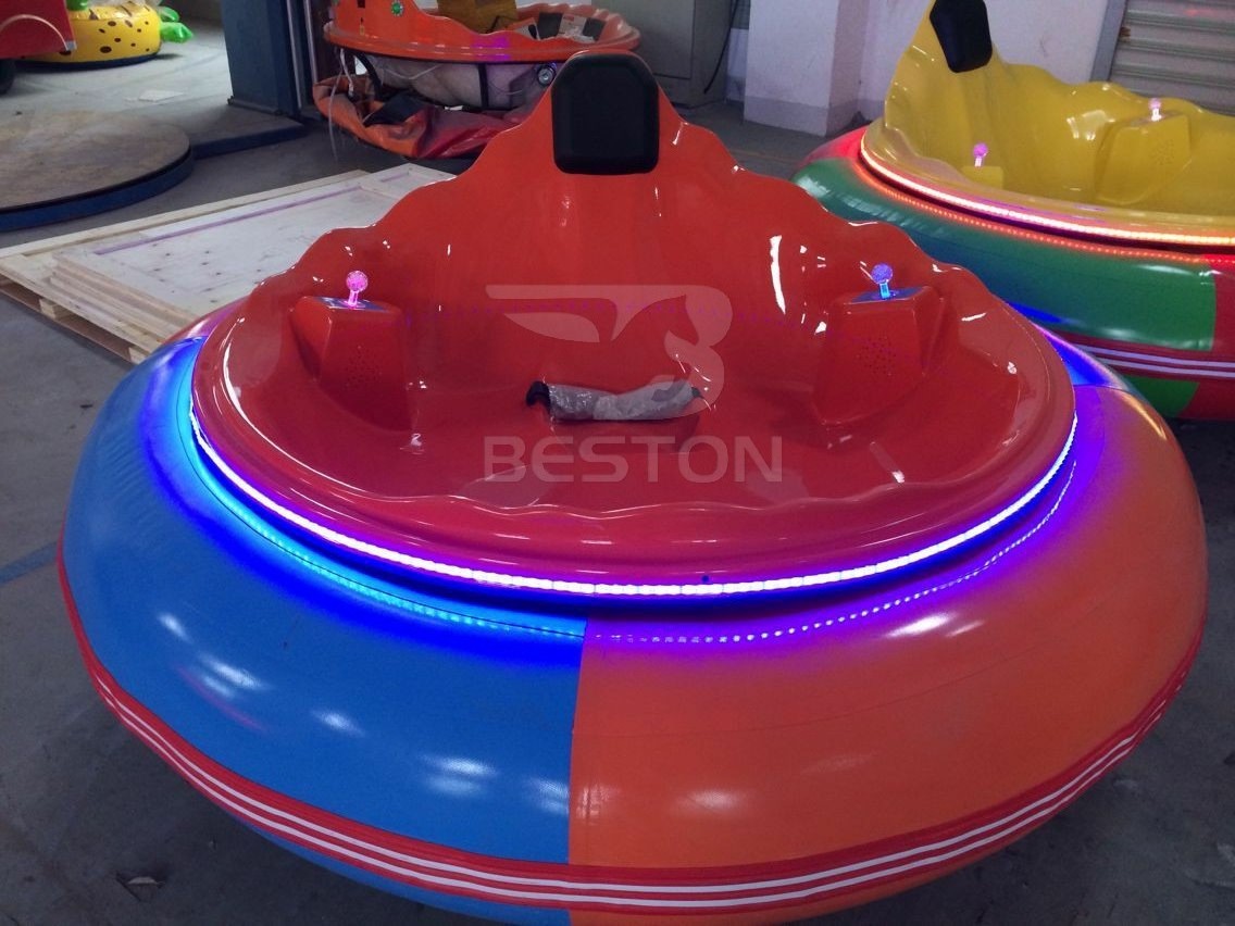 Colorful Inflatable Bumper Cars Theme Park Ice Battery Electric Bumper Car Ride On Cars