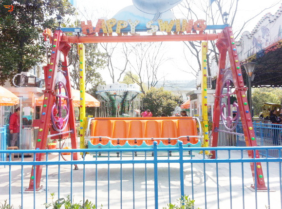 Beston Amusement Equipment Thrill Swing Ride 12 Seats Happy Swing Ride