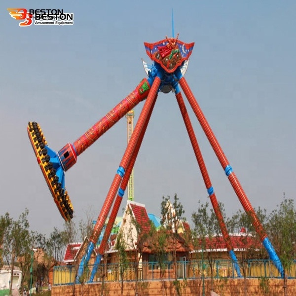 Earn Money Amusement Park rotating big frisbee swing hammer pendulum ride