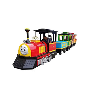 Tourist Attraction Amusement Park Children Games Thomas Train Toy Ocean Mini Trackless Train for Sale Durable Amusement Rides