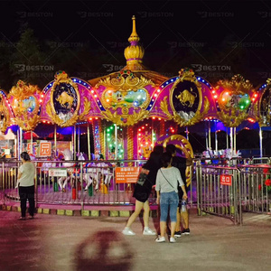 Buy 24P Carousel Ride Shopping Mall Rides Outdoor Merry Go Round