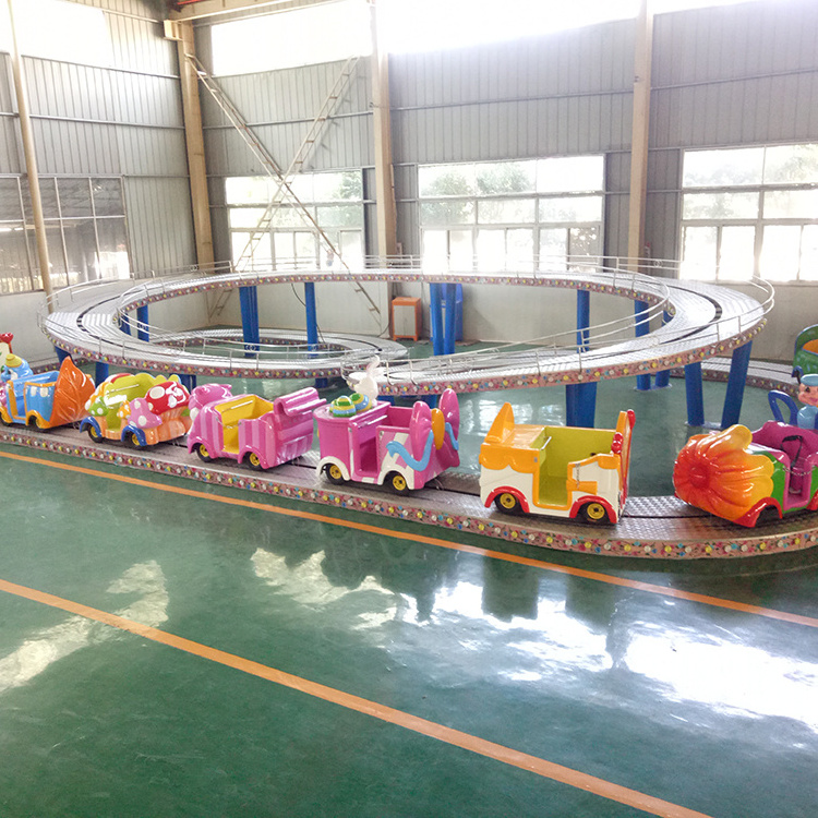 new kids rides! amusement park mini shuttle train rides convoy express speedway ride for sale