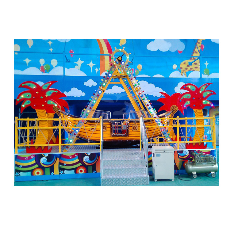 Shopping Mall Kiddie Viking Ship Ride Pirate Ships Amusement Ride