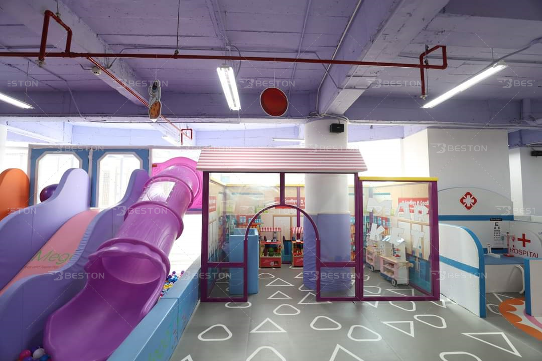 Commercial Play Center 600 Sqm Kids Indoor Playground Equipment