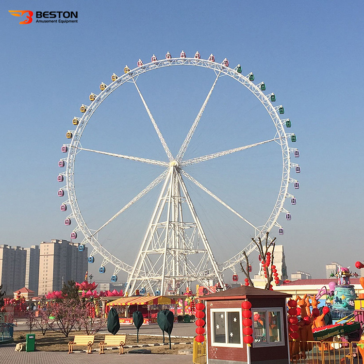 Factory Price New China Theme Park Customized 2-300 Seats 42m-104m Ferris Wheel