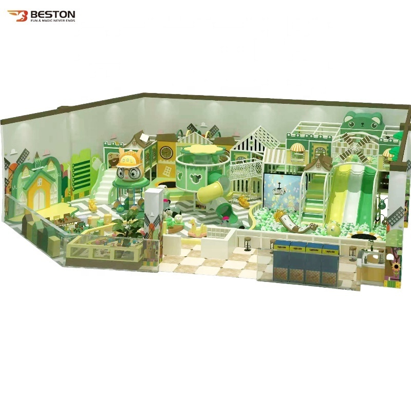 Commercial Kids Zone 200 Sqm Indoor Soft Playground Equipment For Sale