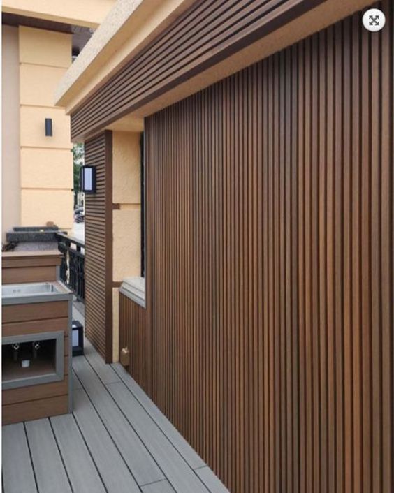 Direct Factory Sale Fireproof Composite Wood Cladding Exterior WPC Cladding Wall