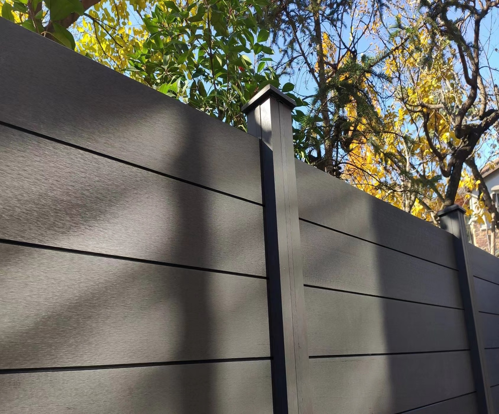 6 Foot Black Vinyl Privacy Fence Vinyl Fence Gates Privacy Vinyl Semi Privacy Fence