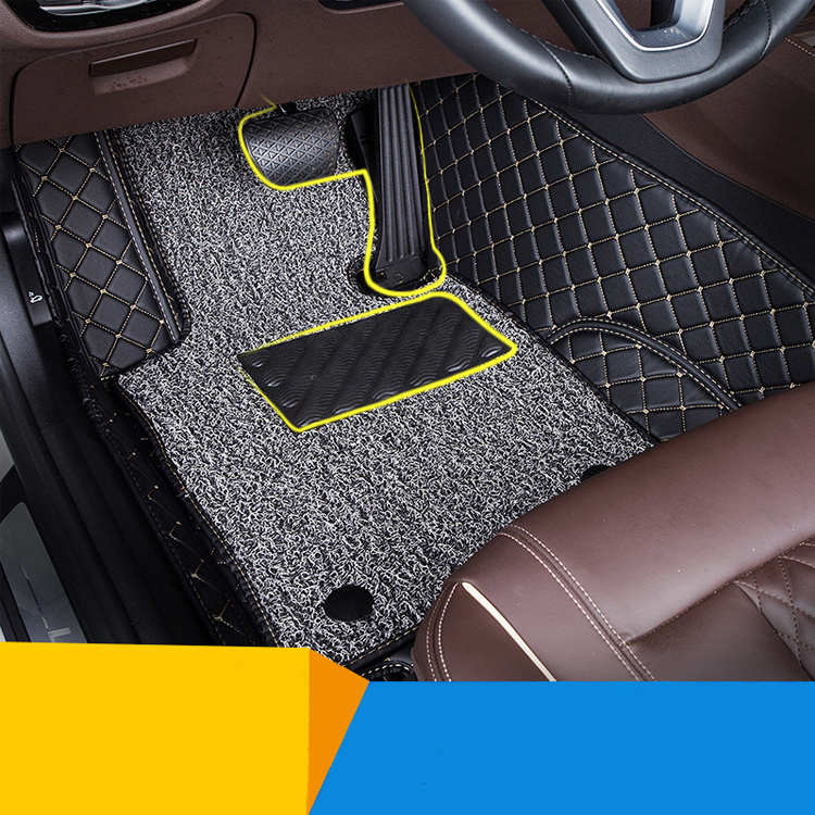 Car Accessories Auto  Interior Decoration 4Pieces Carpet Floor Mats For Eclipse cross 2022 RHD