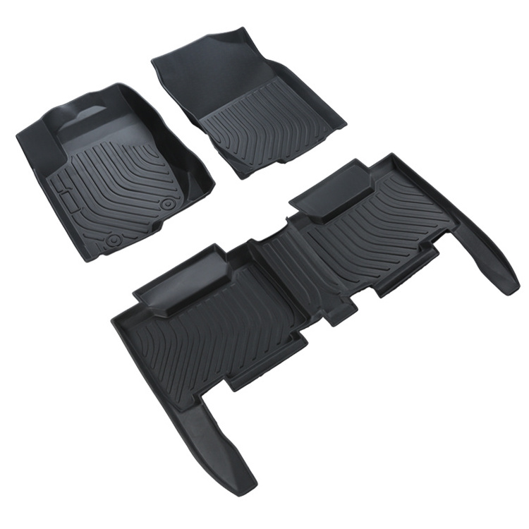 Right hand drive Custom car accessories 3d TPE 6d 5d rubber TPO car floor mats vehicle mat SUPER ABSORB FLOOR MAT