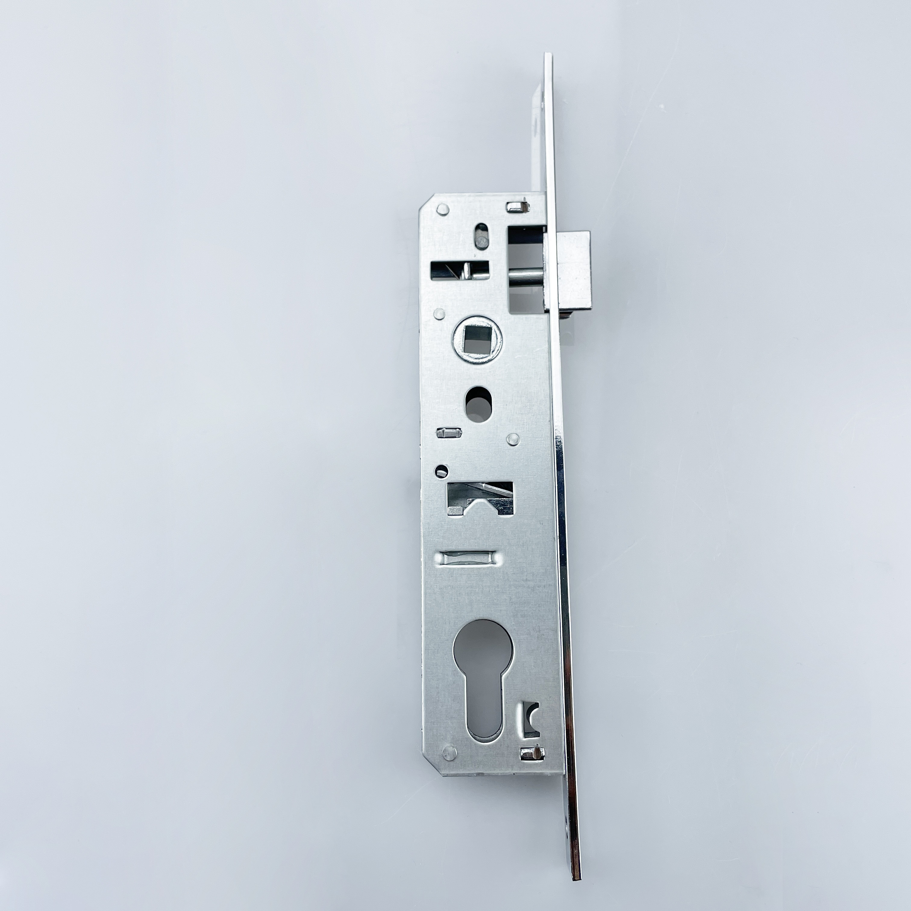 Durable 25mm Backset Narrow Stainless Steel 430 201 Door Lock Body Cylinder For UPVC Doors