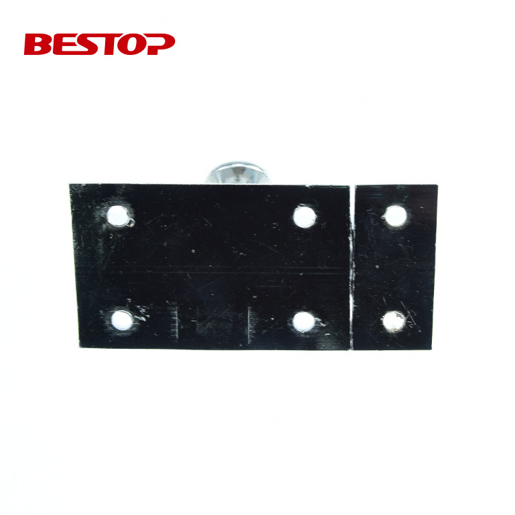 Aluminum Zinc Alloy Vertical Lock Flush Door Bolt for double fold door