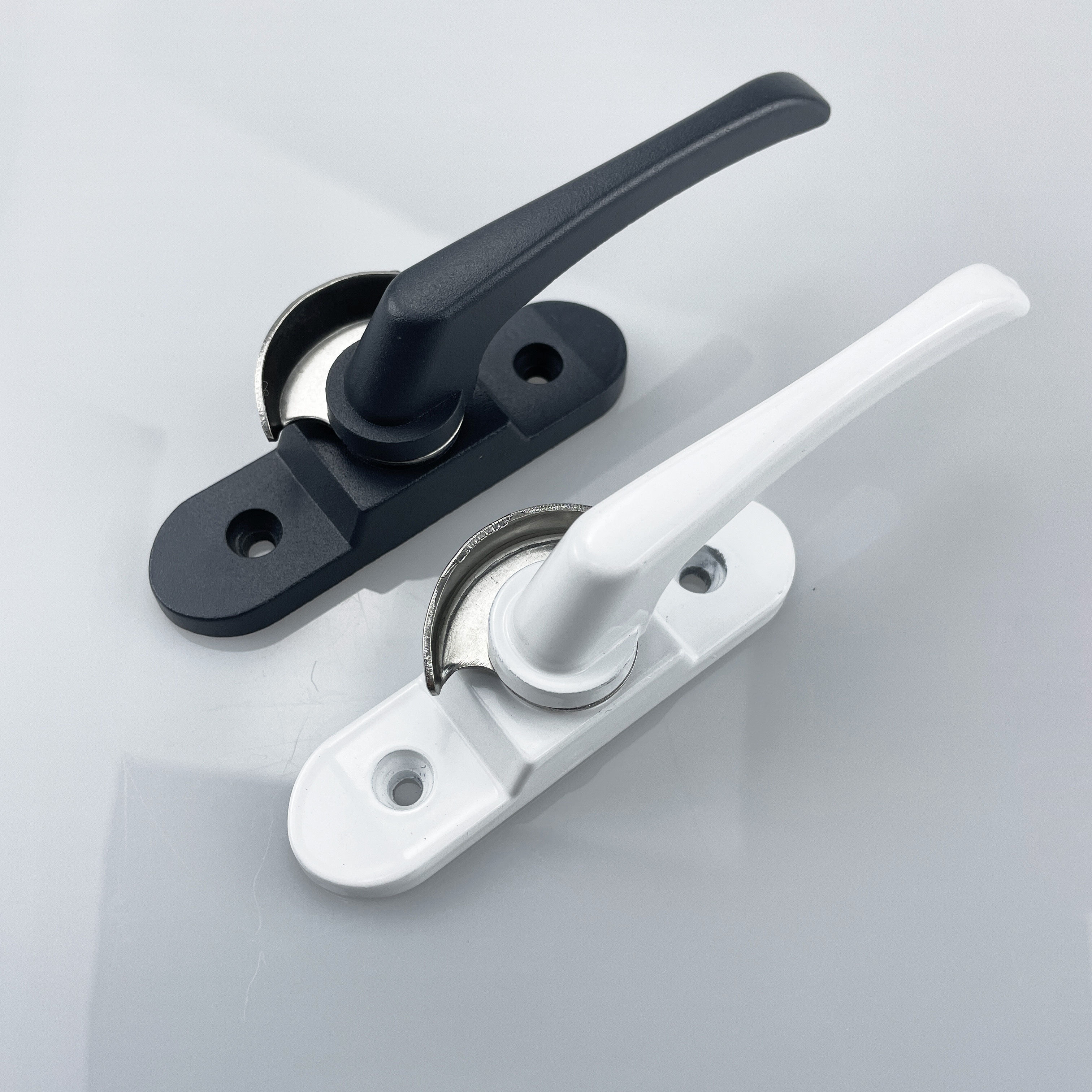 Aluminium Accessories Black Grey White Sliding Window Crescent Lock For Africa