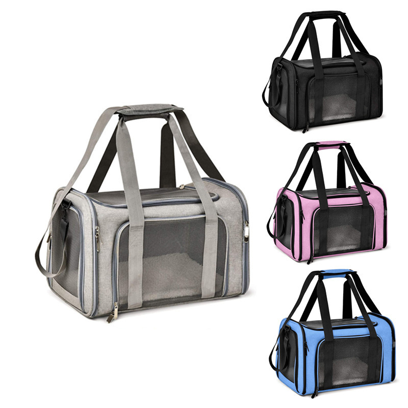 Europe and America hot sale airline approved pet carrier bag small dog carrier soft sided collapsible portable dog travel carrie