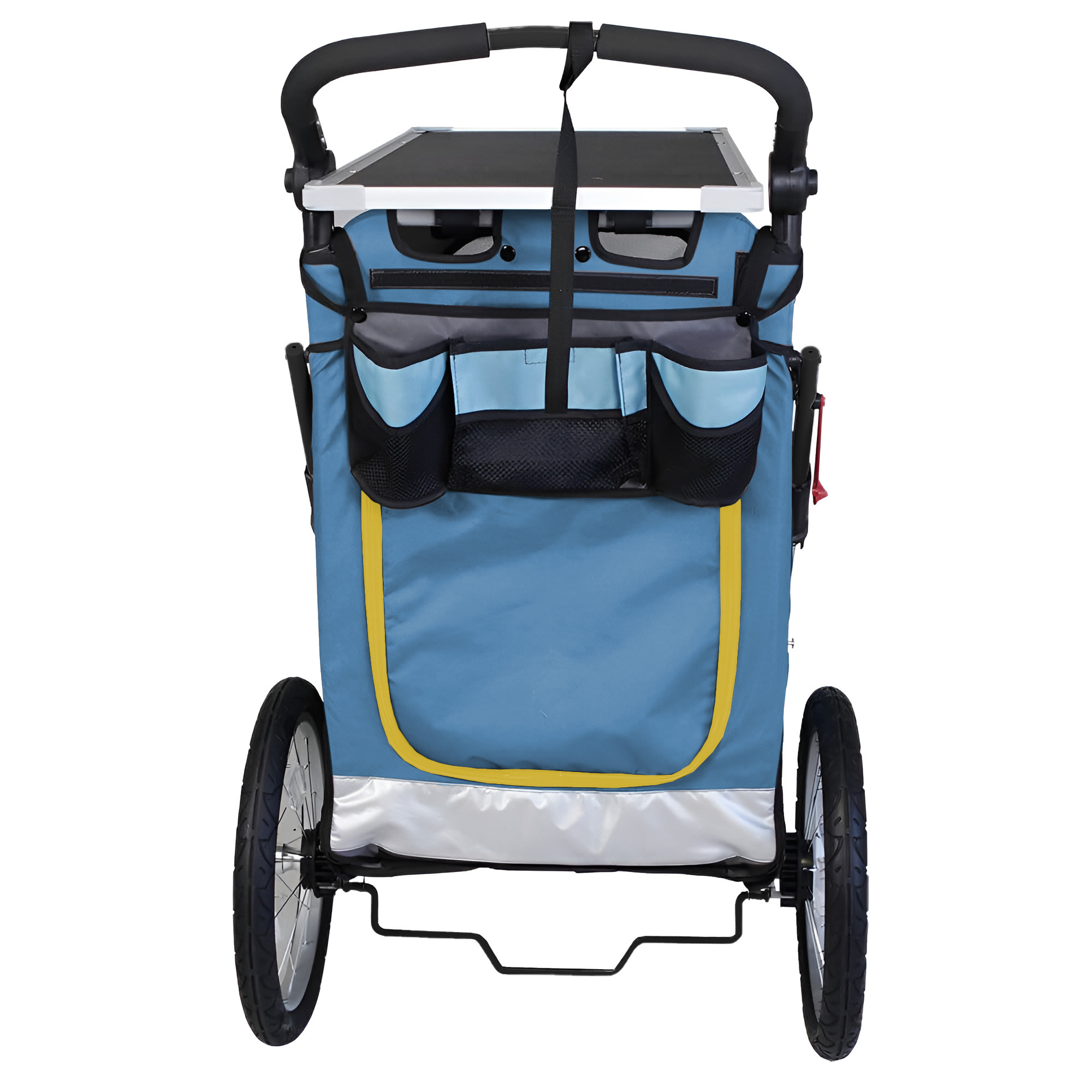 Pet Dog Stroller And Bike Pet Trailer for Small And Medium Dogs,Heavy-Duty Pet Strollers,Premium Dog Buggies with Rear Brake Sys