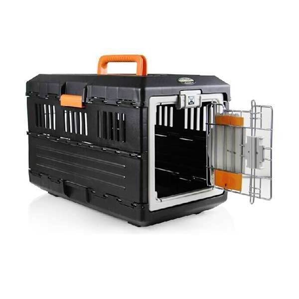 Wholesale xxl jaula de transporte plastico acero stainless kennels collapsible dog crate cage jaula para perro for dog